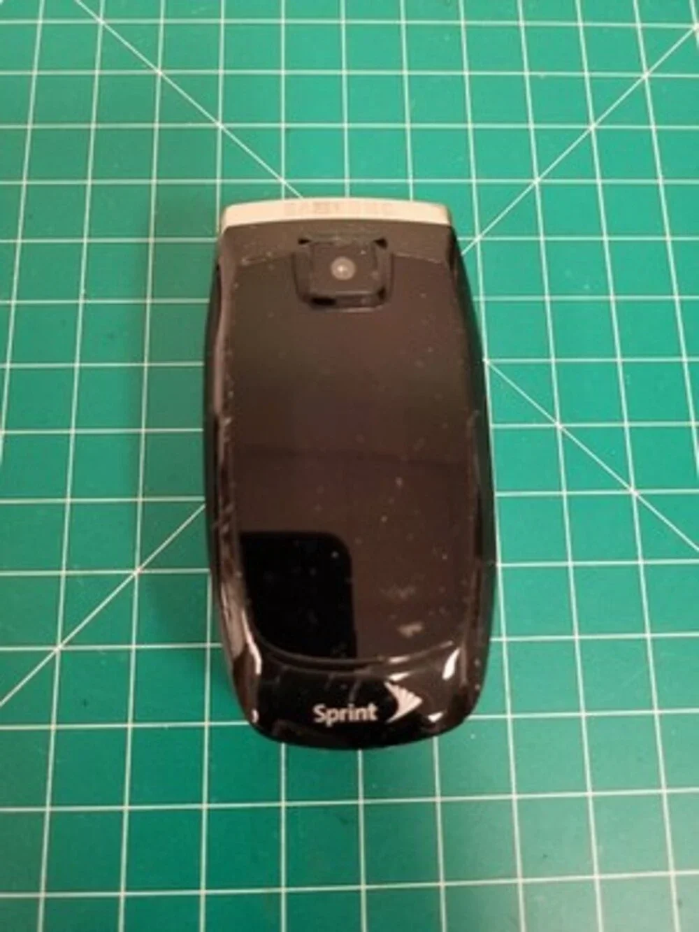 Samsung SPH-A660 Black Sprint Cellular Phone Flip Phone Vintage Cell Untested